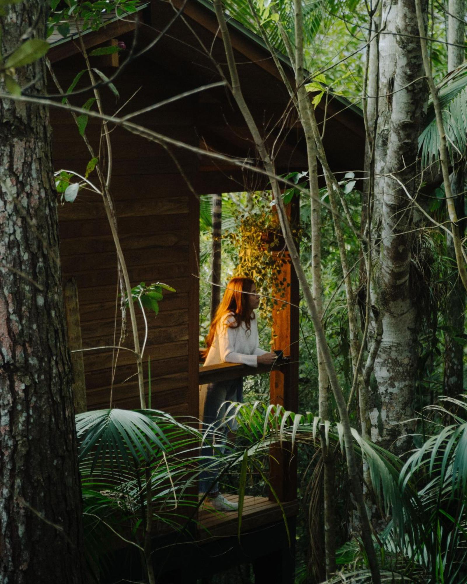 Cabana Equipada Em Meio A Natureza Em Pomerode Bagian luar foto