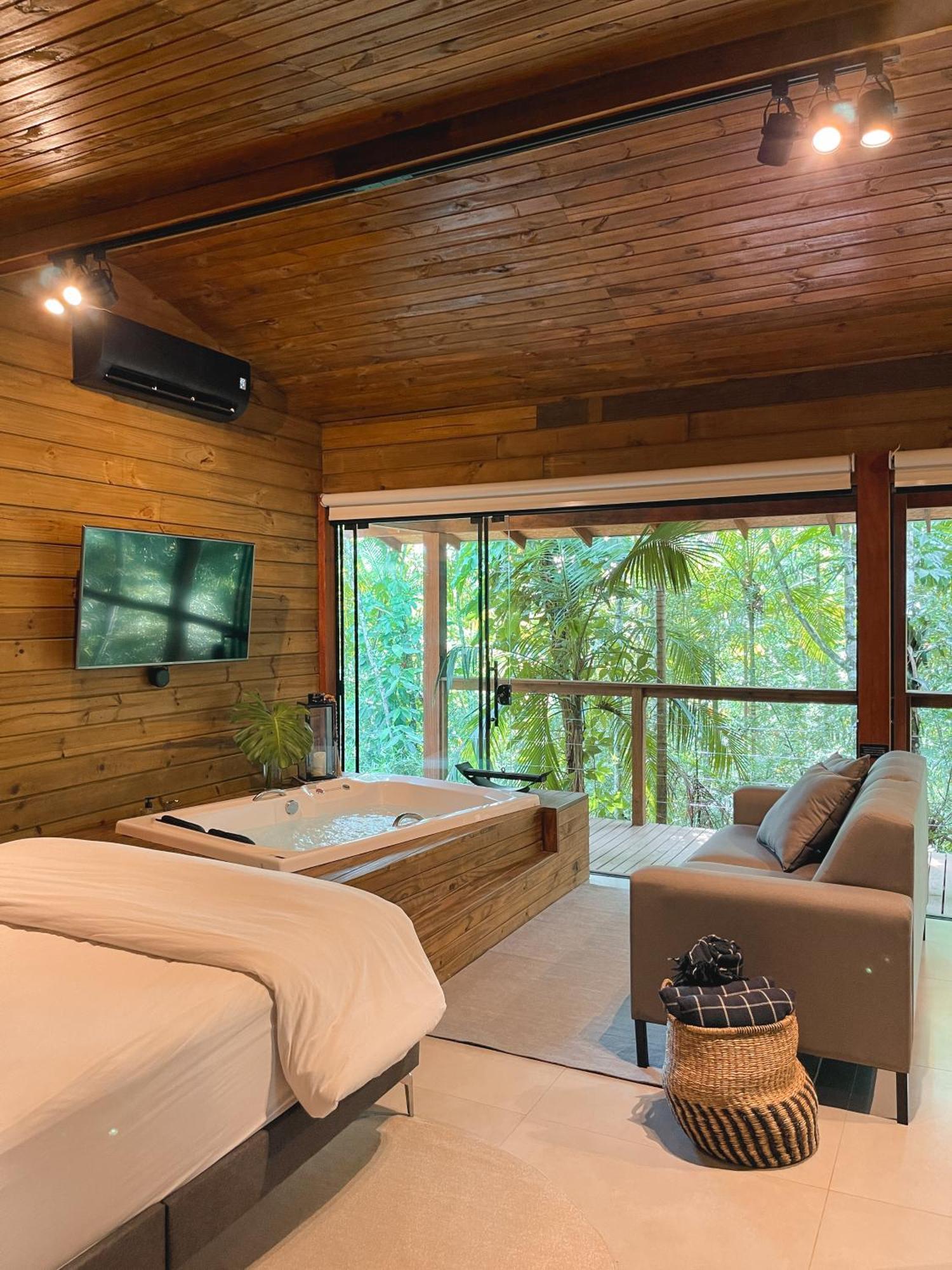 Cabana Equipada Em Meio A Natureza Em Pomerode Bagian luar foto