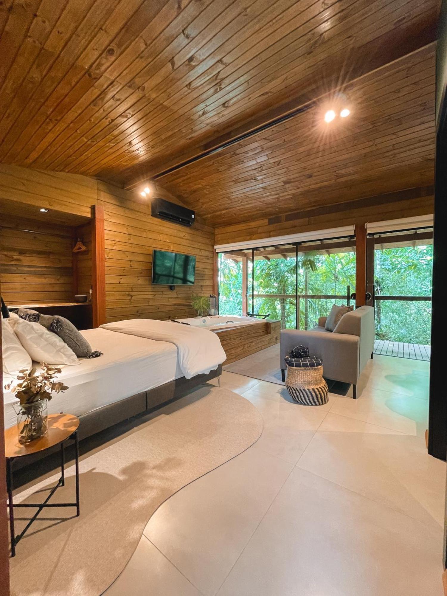 Cabana Equipada Em Meio A Natureza Em Pomerode Bagian luar foto