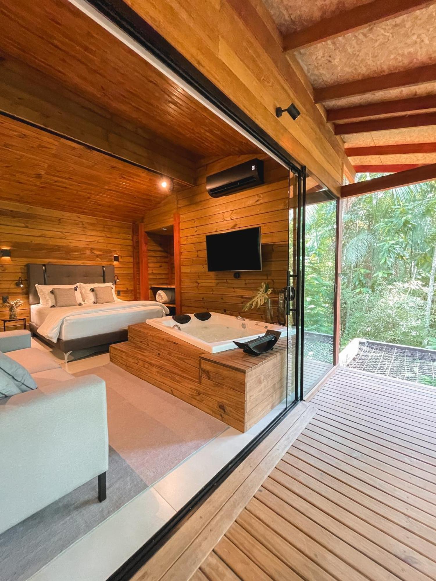 Cabana Equipada Em Meio A Natureza Em Pomerode Bagian luar foto